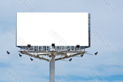 Blank billboard, just add your text