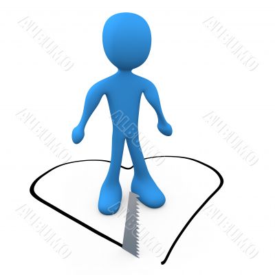 About to fall in love