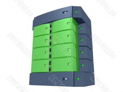 Dual Server - Green