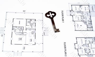 Key on home plan