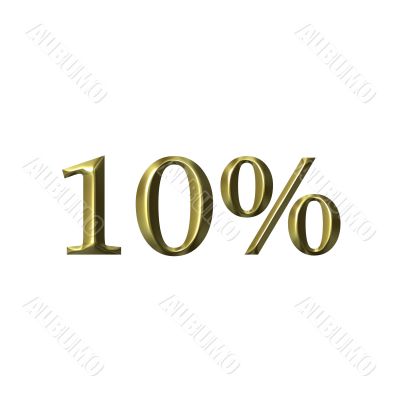 10 percent