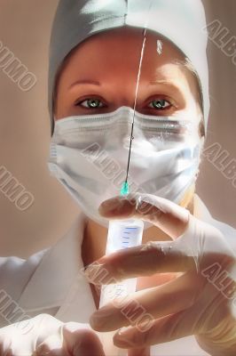 female medical nurse