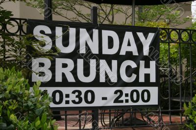 Sunday Brunch