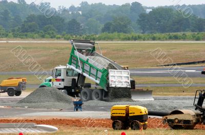 Dumping Gravel