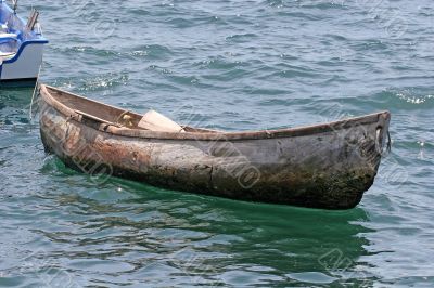 Old Wood Canoe
