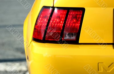 Yellow Sports Car