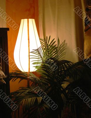 Interior with the fixture