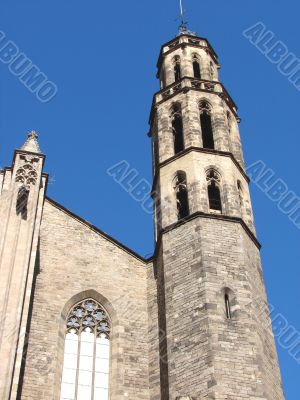 Barcelona. Cathedral Sta. Maria del Mar
