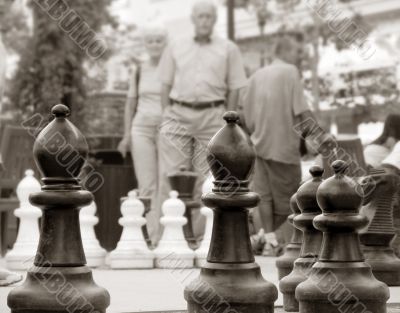 Chess in the park