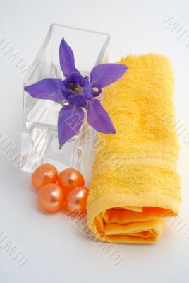 Bath accessories and beauty products