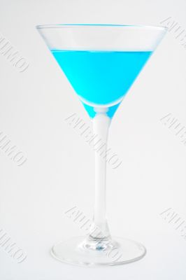 Blue cocktail