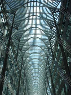 Blue skylight in Toronto