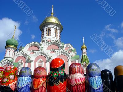 Matryoshkas at Red Square