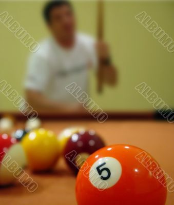 A game of pool