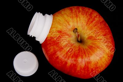 apple drink closeup apple drink closeup