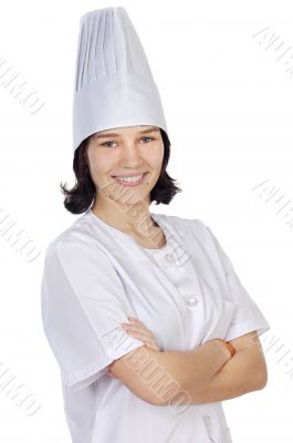 attractive cook woman
