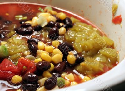 Black Bean Mexican Soup