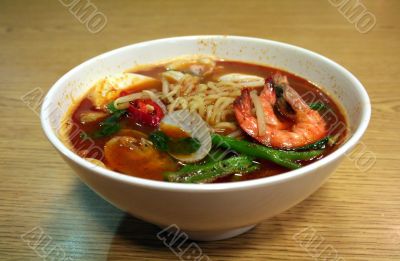 Seafood noodles