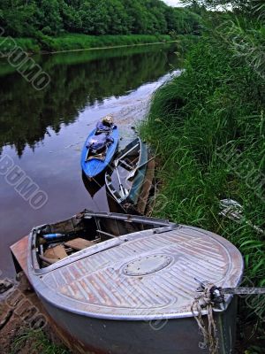 Boats on the river