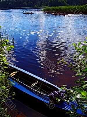 blue water lake blue water lake