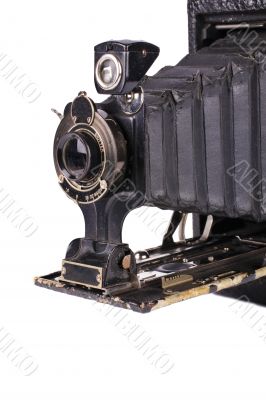 Antique folding camera
