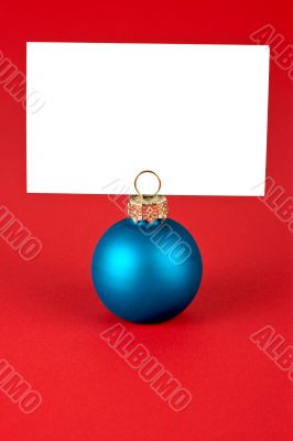 Christmas ball memo