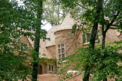 Turret through Trees