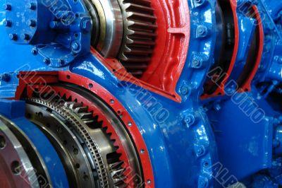 model of ship engine