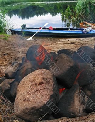 travel tourist sauna campfire