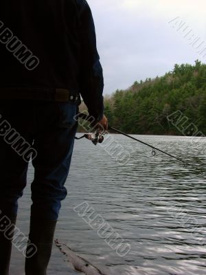 Man Fishing