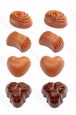 Assortment of fine chocolates