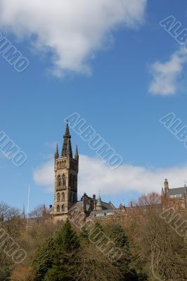 Glasgow University Tower