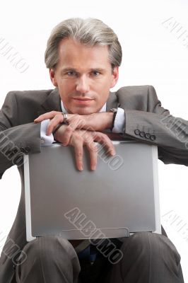 businessman has a break businessman has a break