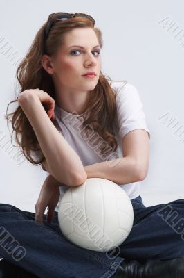 volleyball girl