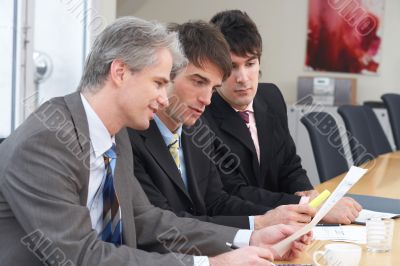 discussing