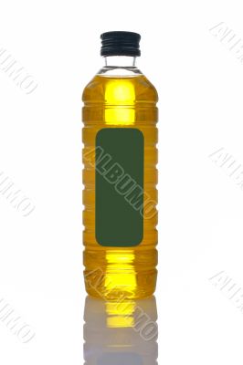 Extra virgin olive oil bottle