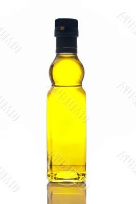 Virgin olive oil bottle