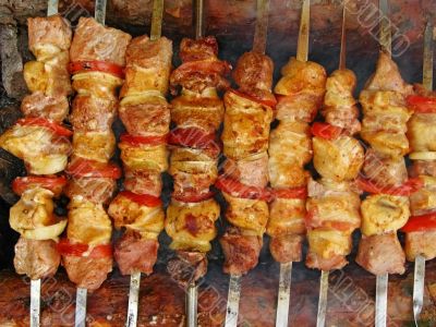 campfire shish kebab campfire shish kebab