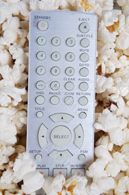 Popcorn and remote control