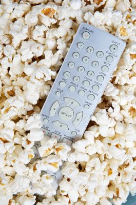 Popcorn and remote control