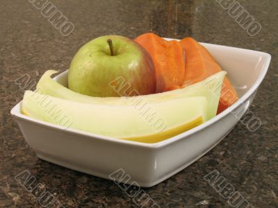 Fruits on plate - 3