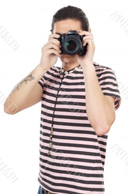 young photographer