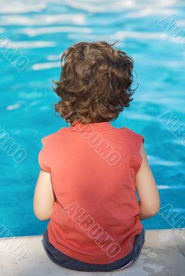 adorable boy watching water adorable boy watching water