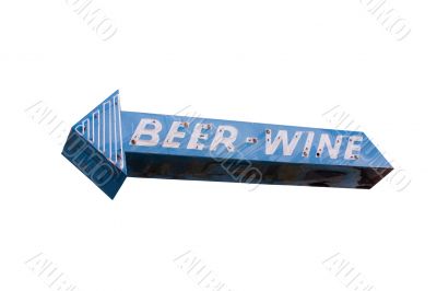 Beer and Wine Arrow