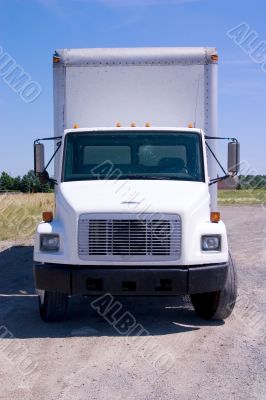 White Delivery Truck