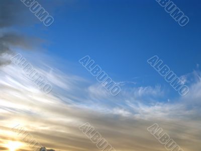 Evening sky Evening sky