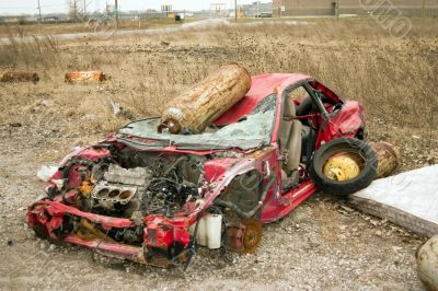 Abandoned Car Abandoned Car