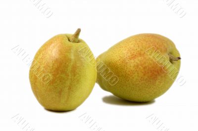 Two fragrant pears