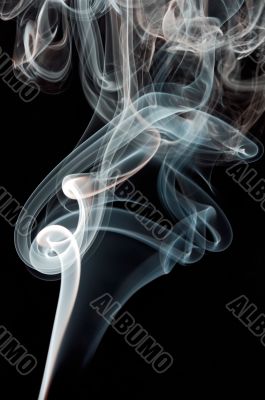 Abstract smoke background