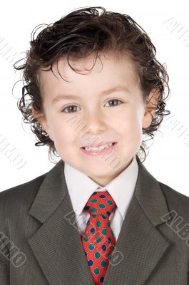 adorable future businessman